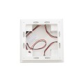 4" Sq. Neptune Downward Low Voltage LED Lighted Post Cap - White LMT-1643W-5K
