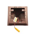 4" x 4" Haven Downward Low Voltage (Warm White LED) Lighted Post Cap - Antique Copper