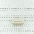4" x 4" Cape May Downward Low Voltage (Warm White LED) Lighted Vinyl Post Cap - Almond