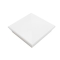 5" Sq. Neptune Downward Low Voltage LED Lighted Post Cap - White LMT-1646W-5K
