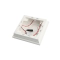 5" Sq. Cape May Downward Low Voltage LED Lighted Vinyl Post Cap for Vinyl Fence and Railing
