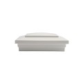 5" Sq. Cape May Downward Low Voltage LED Lighted Vinyl Post Cap for Vinyl Fence and Railing