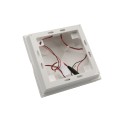 5" Sq. Haven Downward Low Voltage LED Lighted Vinyl Post Cap for Vinyl Fence and Railing (Cool White)