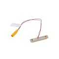 3K Low Voltage Under Rail LED Light 3" for Vinyl Fence and Railing (Warm White) Almond