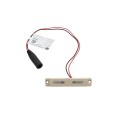 5K Low Voltage Under Rail LED Light 3" for Vinyl Fence and Railing (Cool White) Almond (Default)