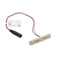 5K Low Voltage Under Rail LED Light 3" for Vinyl Fence and Railing (Cool White) Almond (Default)