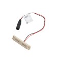 5K Low Voltage Under Rail LED Light 3" for Vinyl Fence and Railing (Cool White) Almond (Default)