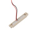 5K Low Voltage Under Rail LED Light 3" for Vinyl Fence and Railing (Cool White) Almond (Default)