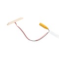 3K Low Voltage Under Rail LED Light 3" for Vinyl Fence and Railing (Warm White) Beige