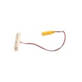 3K Low Voltage Under Rail LED Light 3" for Vinyl Fence and Railing (Warm White) Beige
