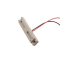 5K Low Voltage Under Rail LED Light 3" for Vinyl Fence and Railing (Cool White) Khaki (Default)