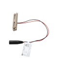 5K Low Voltage Under Rail LED Light 3" for Vinyl Fence and Railing (Cool White) Khaki (Default)