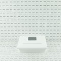 5" x 5" Cape May Solar Vinyl Post Cap with Accessory Connection - White