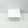 5" Sq. Neptune Scallop Lens Low Voltage LED Lighted Post Cap - White LMT-1663W-5K