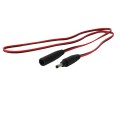 2' Outdoor Lighting Solar Accessory Light Wire Harness Extension Cable for Vinyl Fence and Railing