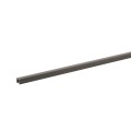 96" Under Rail U-Channel Lighting for Vinyl Fence and Railing (Black)