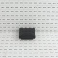 2 1/2" Sq. Ornamental Downward Low Voltage LED Lighted Vinyl Post Cap for Vinyl Fence and Railing (Warm White) Black