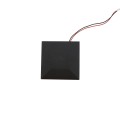 2 1/2" Sq. Ornamental Downward Low Voltage LED Lighted Post Cap - 1745TB-3K - Textured Black