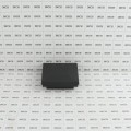 2 1/2" Sq. Ornamental Downward Low Voltage LED Lighted Vinyl Post Cap for Vinyl Fence and Railing (Warm White) Textured Black