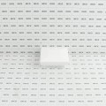 2 1/2" Sq. Ornamental Downward Low Voltage LED Lighted Vinyl Post Cap for Vinyl Fence and Railing (Warm White) White