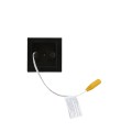 2" Sq. Ornamental Low Voltage LED Lighted Post Cap - 1748B-3K - Black