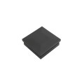 2" Sq. Ornamental Low Voltage LED Lighted Vinyl Post Cap for Vinyl Fence and Railing (Warm White) Textured Black