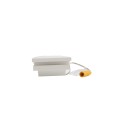 2” Sq. Ornamental Low Voltage Post Cap - 1748W - White
