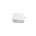 2” Sq. Ornamental Low Voltage Post Cap - 1748W - White