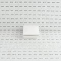 2 1/2" Sq. Ornamental Low Voltage LED Lighted Vinyl Post Cap for Vinyl Fence and Railing (Cool White) White
