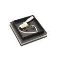 3.5" Sq. Ornamental Low Voltage Post Cap with RGB Lighting & 2 Way Splitter | Black