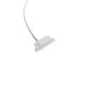 Ornamental Low Voltage Side Light for Vinyl Fence and Railing (Cool White) Black