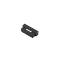 Ornamental Low Voltage Side Light for Vinyl Fence and Railing (Cool White) Black