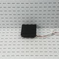 2 1/2" Sq. Ornamental Low Voltage LED Lighted Combo Post Cap - 1763B-5K - Black