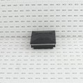 3" Sq. Ornamental Low Voltage LED Lighted Combo Vinyl Post Cap for Vinyl Fence and Railing (Warm White) Black