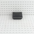 3" Sq. Ornamental Low Voltage LED Lighted Combo Vinyl Post Cap for Vinyl Fence and Railing (Cool White) Black
