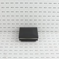 3" Sq. Ornamental Low Voltage LED Lighted Combo Vinyl Post Cap for Vinyl Fence and Railing (Cool White) Textured Black
