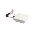 3 1/2" Sq. Ornamental Low Voltage LED Lighted Combo Vinyl Post Cap for Vinyl Fence and Railing (Cool White)