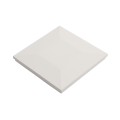 LMT 4" Sq. Ornamental Post Cap (Textured White)