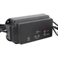 ZipUp 9-Piece 1-Watt Ceiling & Under Deck Lights w/ Twist Connection & Gaskets - Black (simple_unboxed)