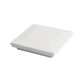 4 1/2" Sq. Ornamental Downward Low Voltage LED Lighted Post Cap - 1793W-5K - White