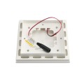 4 1/2" Sq. Ornamental Downward Low Voltage LED Lighted Post Cap - 1793W-5K - White