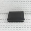 5 1/2" Sq. Ornamental Low Voltage LED Lighted Vinyl Post Cap For AZEK/TimberTech Post Sleeves (Low Gloss Black)
