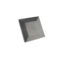5 1/2" Sq. Ornamental Low Voltage LED Lighted Combo Vinyl Post Cap for Vinyl Fence and Railing