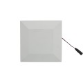 5 1/2" Sq. Ornamental Low Voltage LED Lighted Combo Post Cap - 1805W-5K - White