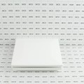 5 1/2" Sq. Ornamental Low Voltage LED Lighted Combo Vinyl Post Cap for Vinyl Fence and Railing (Cool White) White