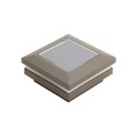 2.5" Sq. Ornamental Solar Light Post Cap