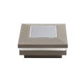 3" Sq. Ornamental Solar Light Post Cap (Default)