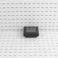 2.5? Sq. Ornamental Downward Solar LED Lighted Vinyl Post Cap for Vinyl Fence and Railing (Textured Black)