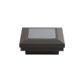 2.5" Sq. Solar Ornamental Post Cap with Accessory Connection