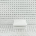 4.5" (4 1/2" x 4 1/2") Neptune Halo Low Voltage (Cool White LED) Lighted Vinyl Post Cap - White